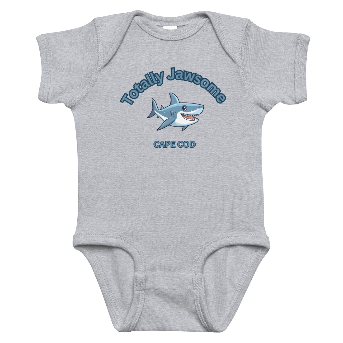 Totally Jawsome Cape Cod Baby Shark Onesie
