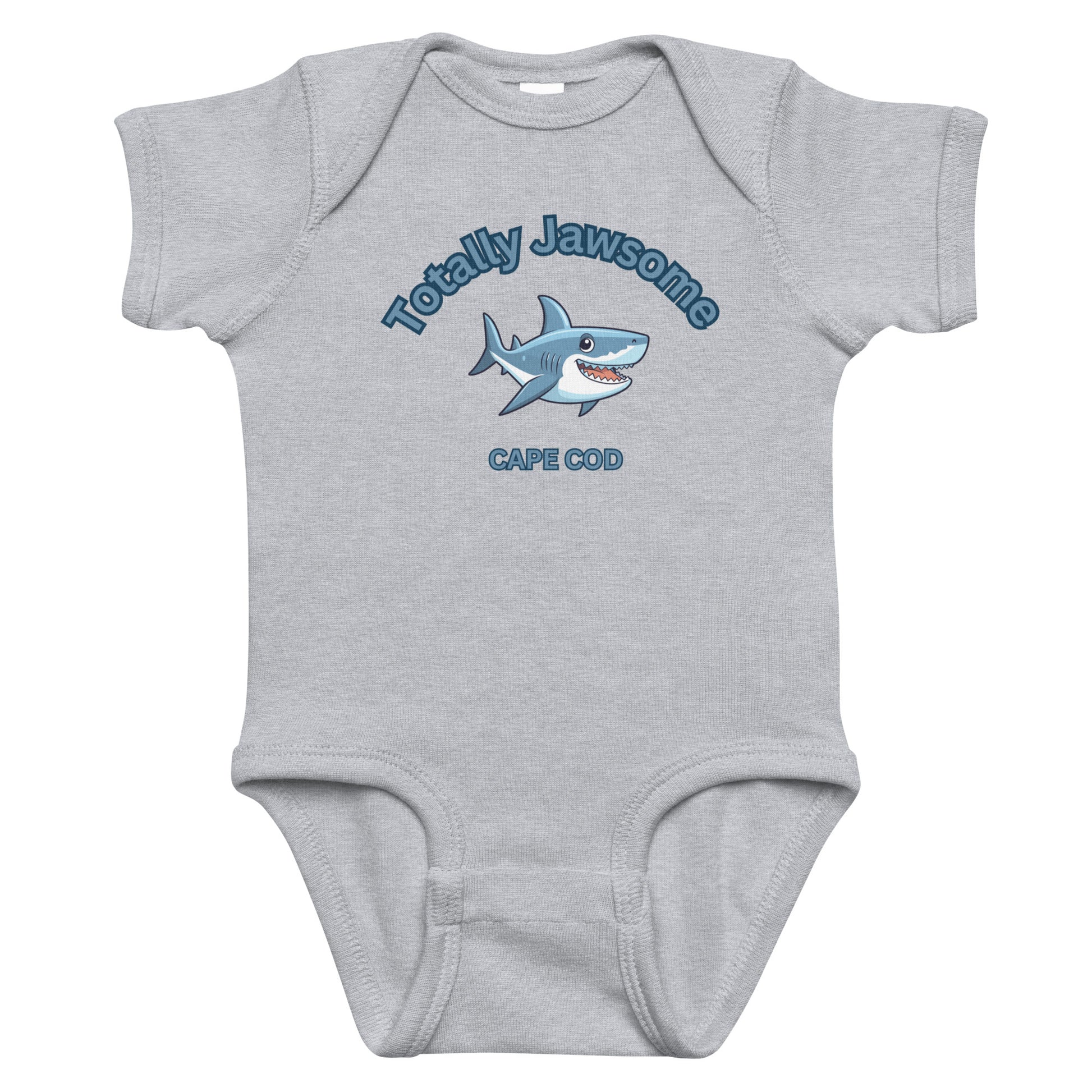 Totally Jawsome Cape Cod Baby Shark Onesie