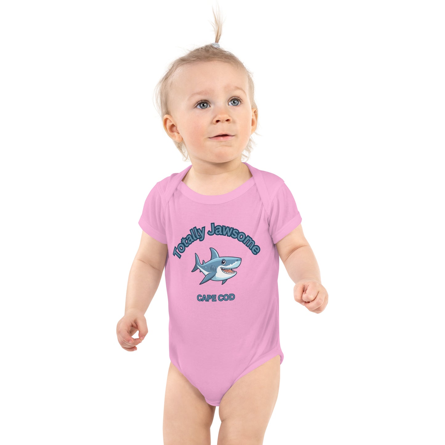 Totally Jawsome Cape Cod Baby Shark Onesie