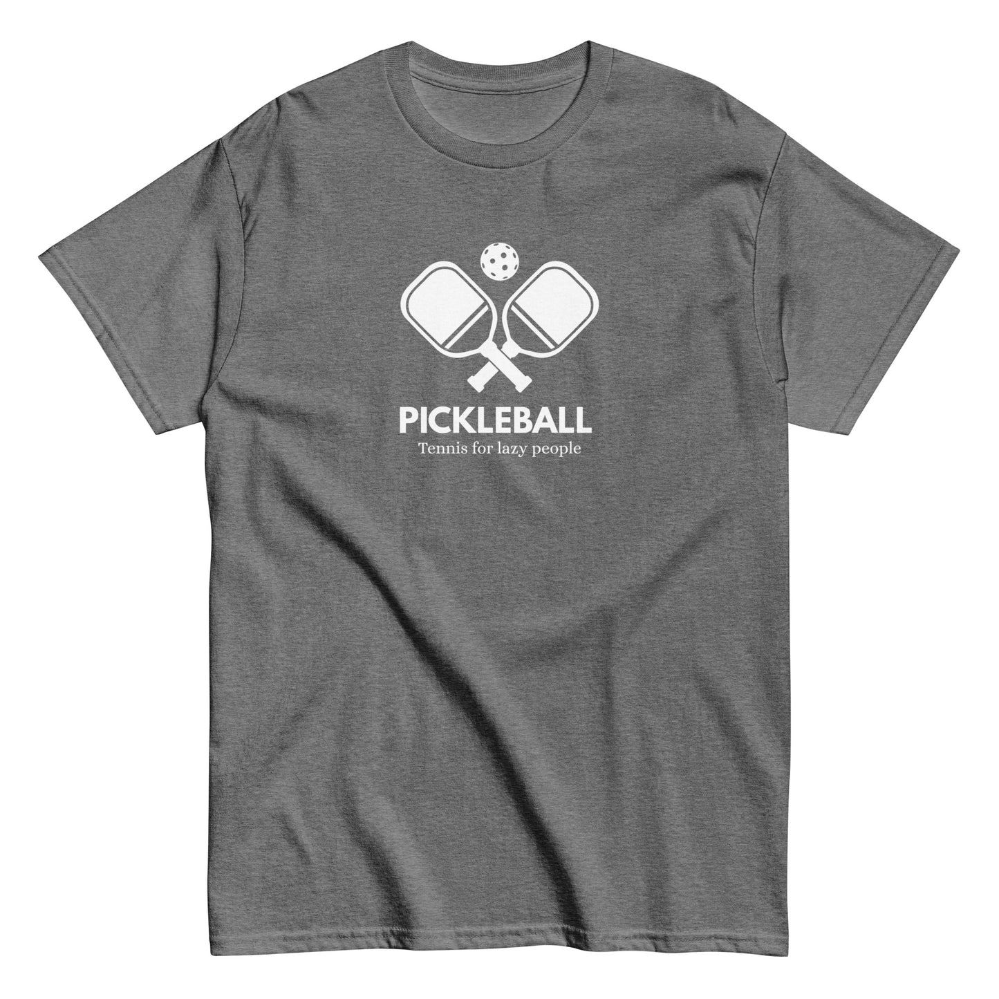 Funny Pickleball Tee - 'Tennis for Lazy People' 