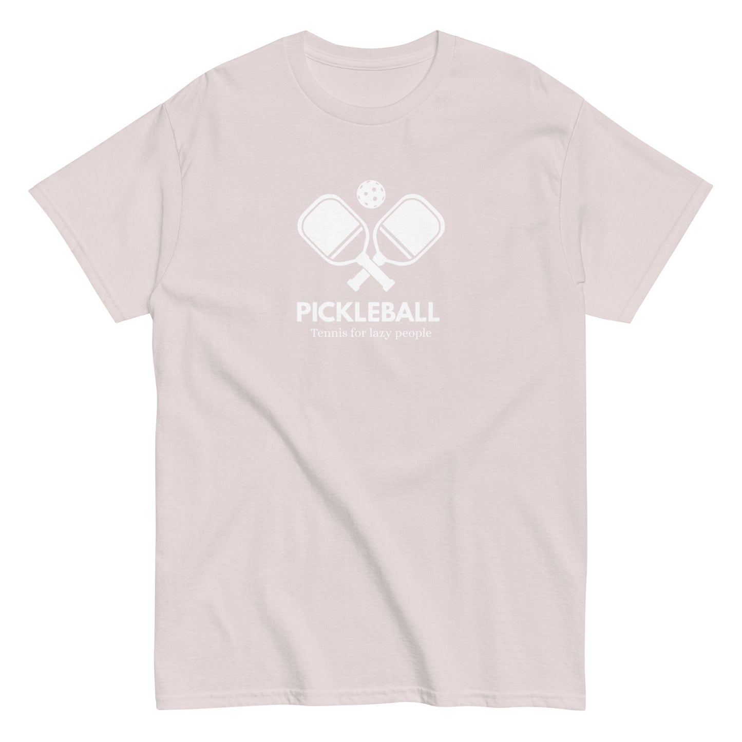 Funny Pickleball Tee - 'Tennis for Lazy People' 