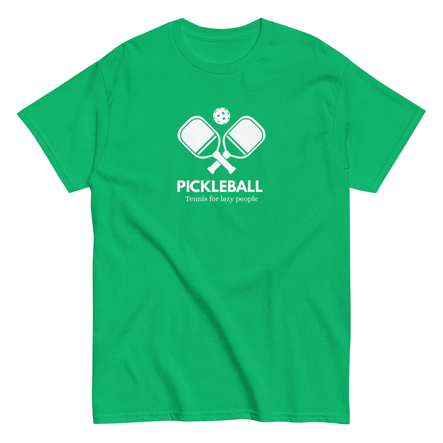 Funny Pickleball Tee - 'Tennis for Lazy People' 