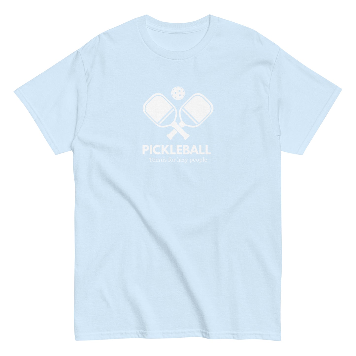 Funny Pickleball Tee - 'Tennis for Lazy People' 