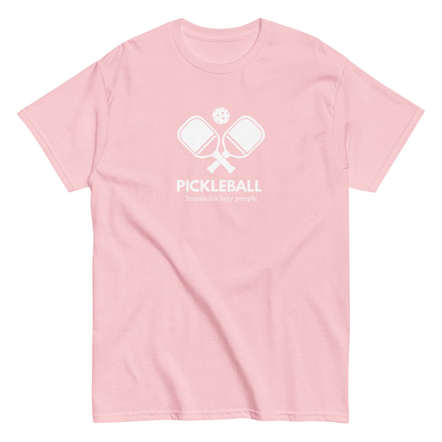 Funny Pickleball Tee - 'Tennis for Lazy People' 