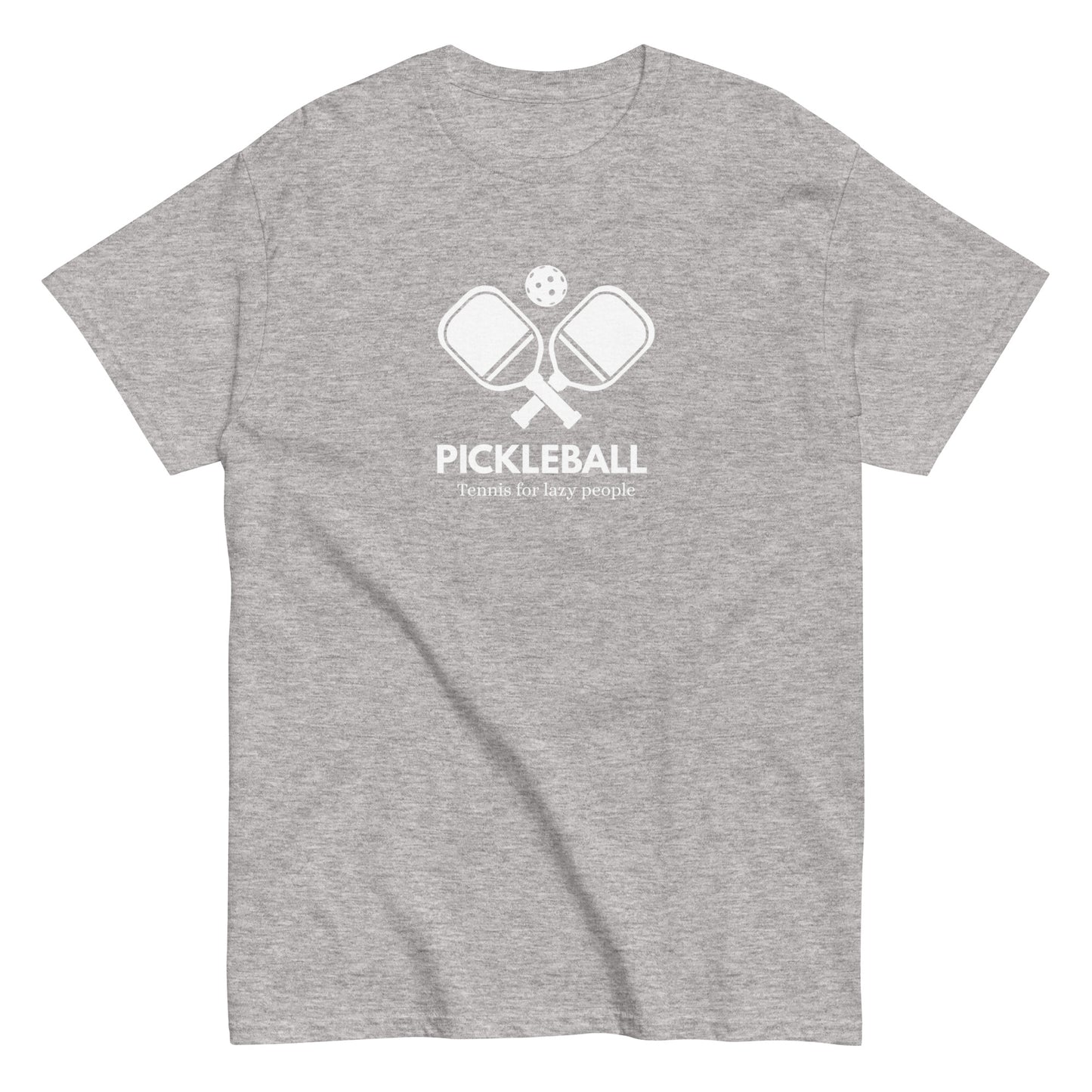 Funny Pickleball Tee - 'Tennis for Lazy People' 