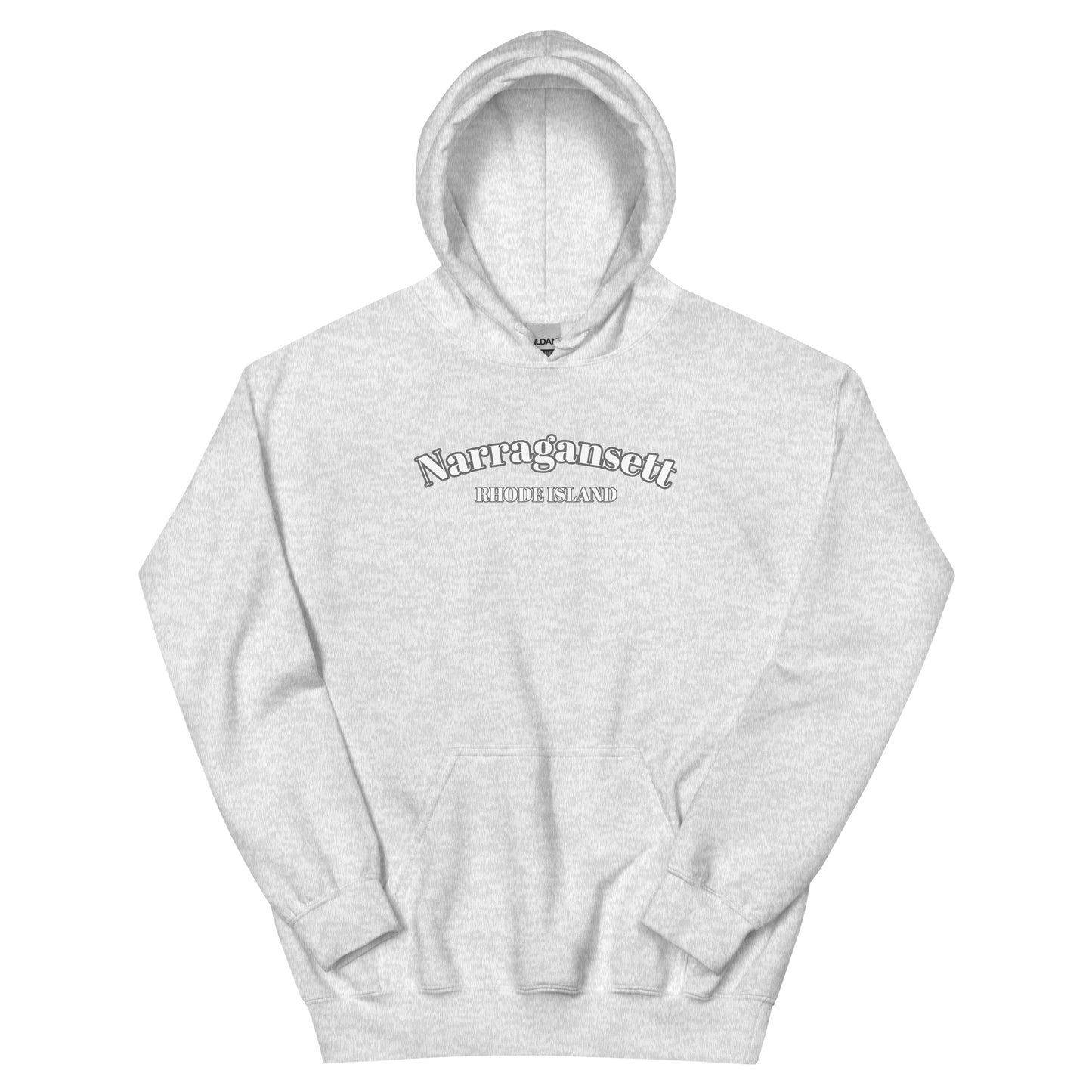 Narragansett RI Hoodie: Essential Coastal Comfort Unisex Sweatshirt 