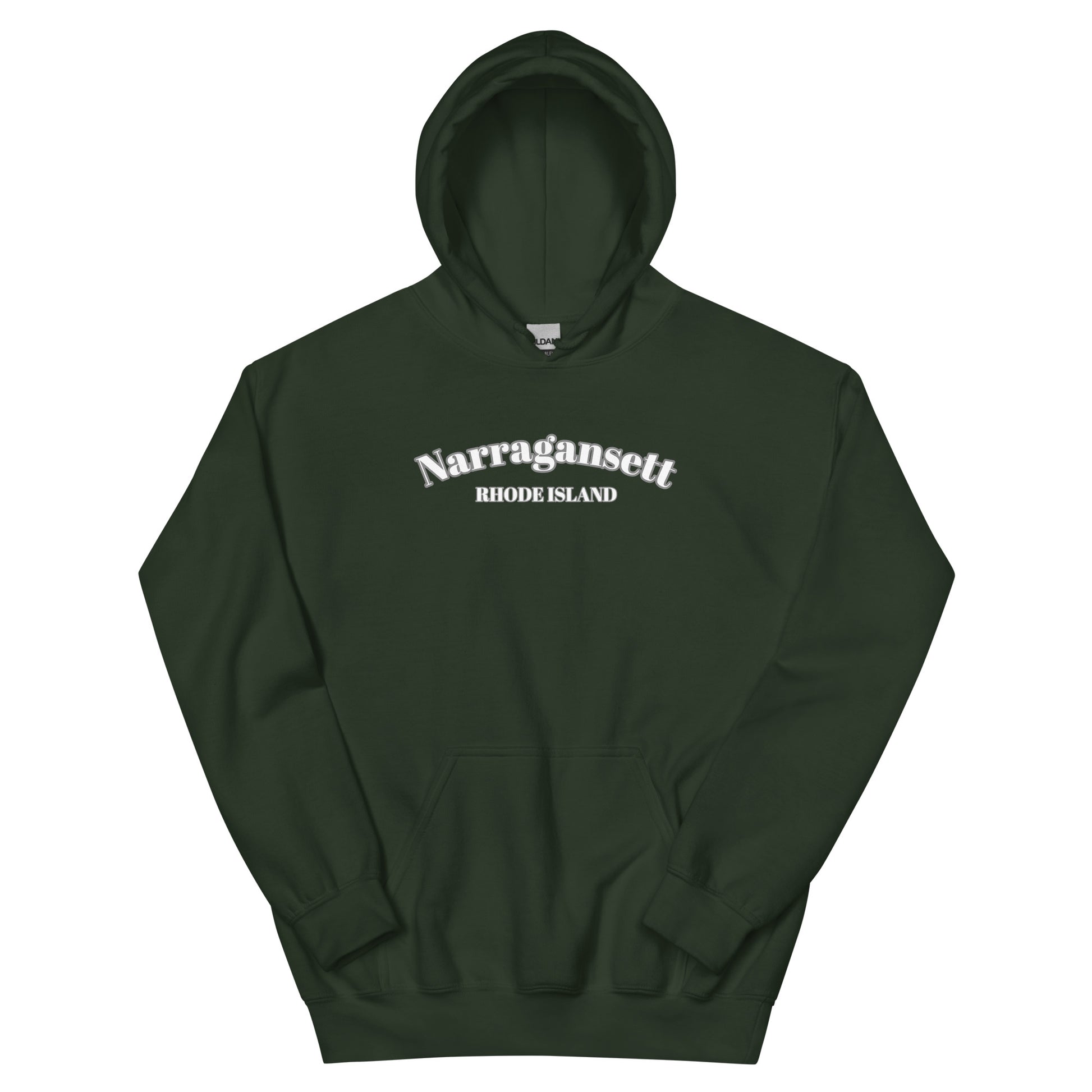Narragansett RI Hoodie: Essential Coastal Comfort Unisex Sweatshirt 