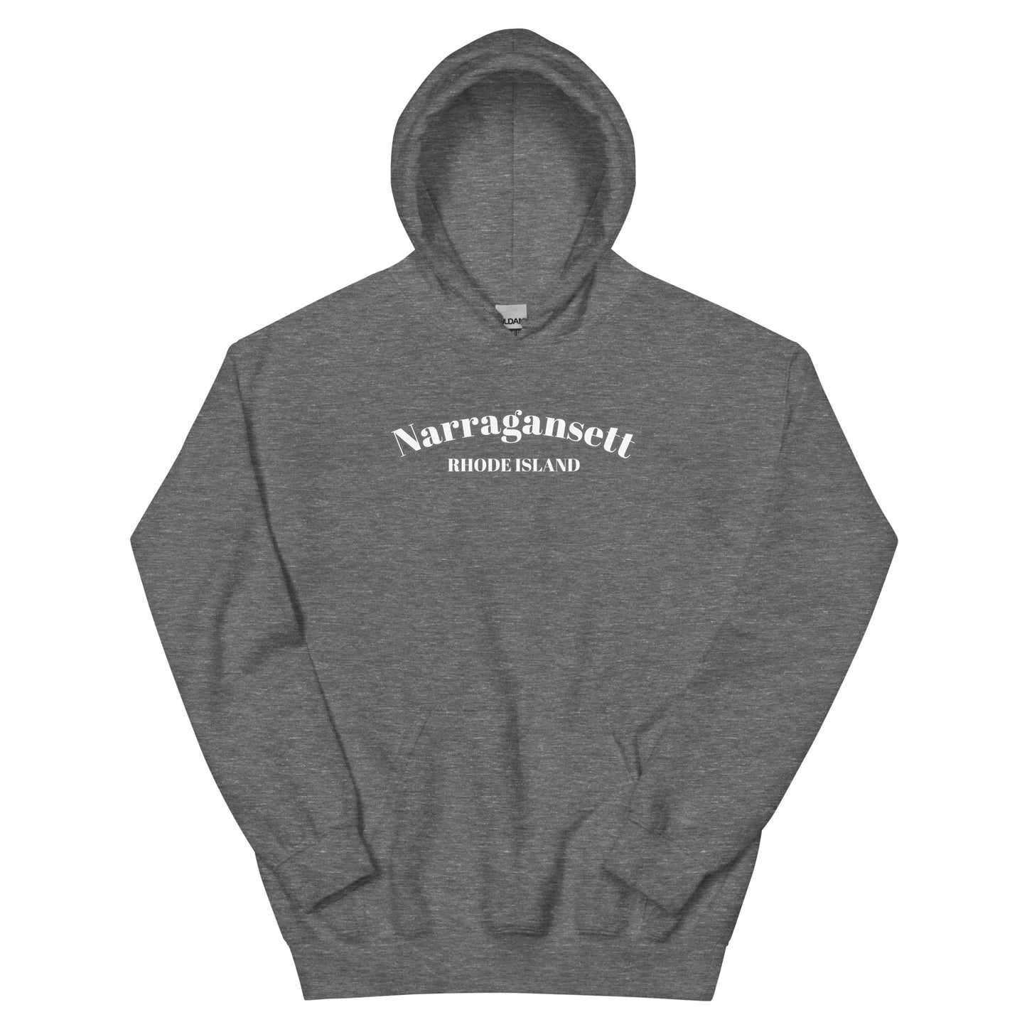 Narragansett RI Hoodie: Essential Coastal Comfort Unisex Sweatshirt 