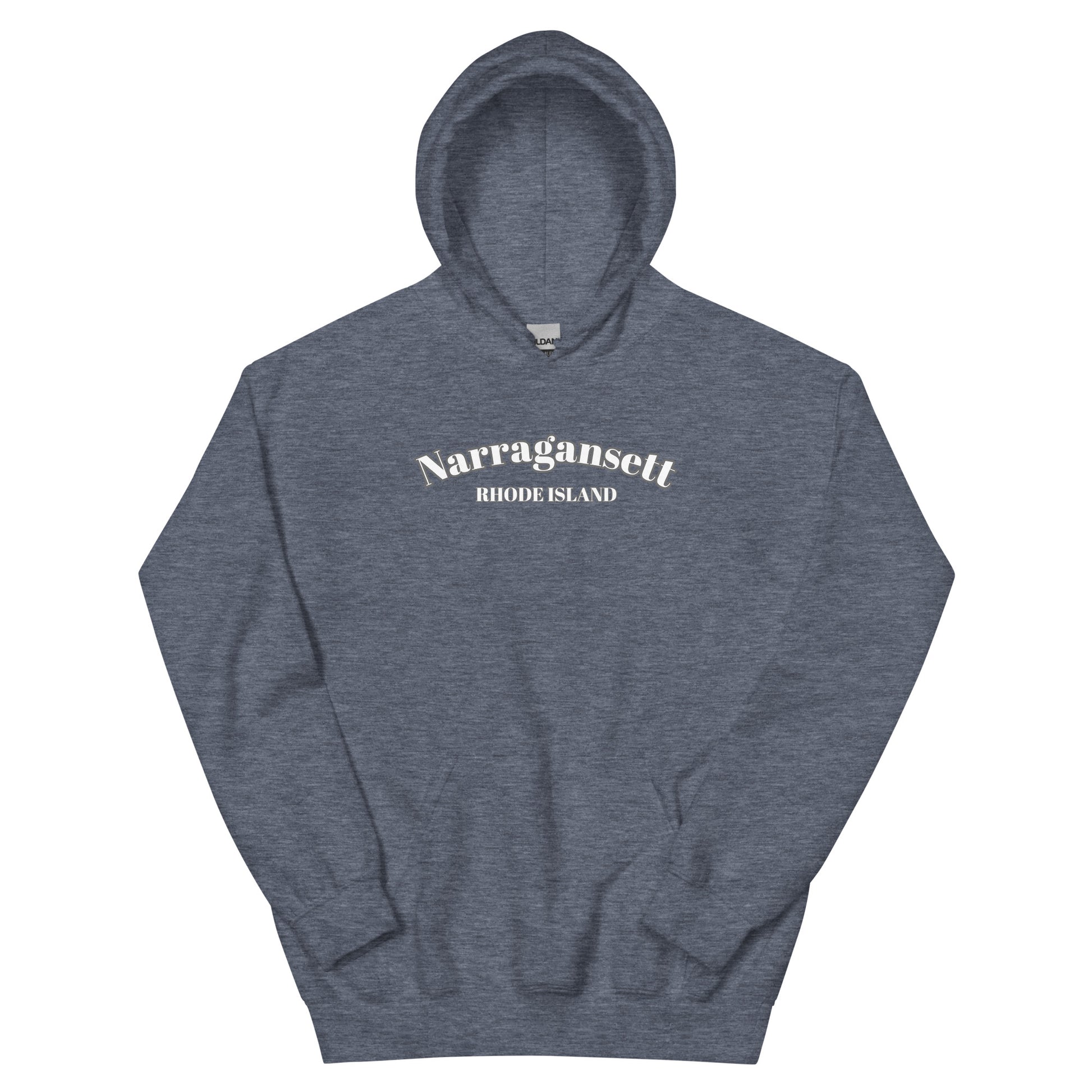 Narragansett RI Hoodie: Essential Coastal Comfort Unisex Sweatshirt 