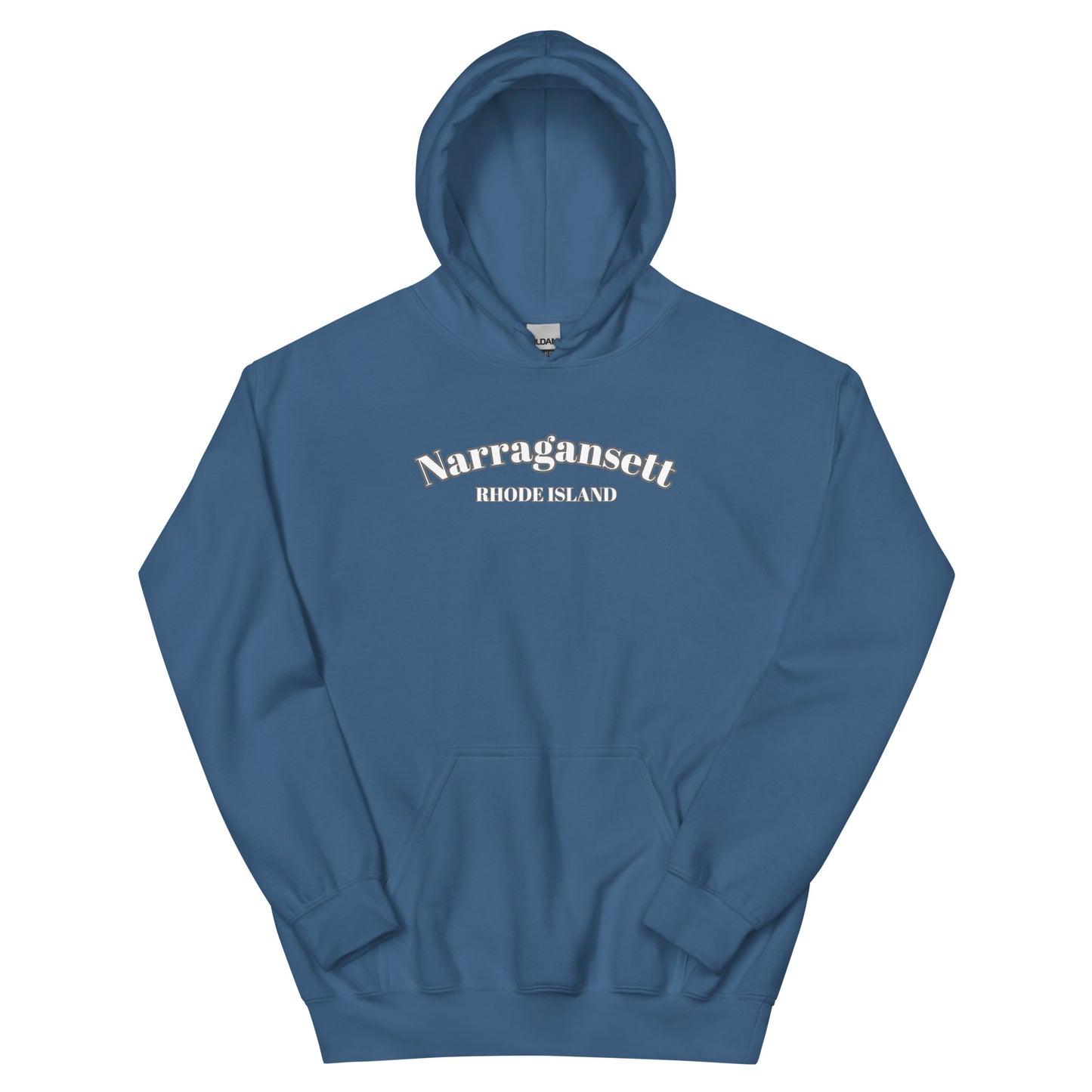 Narragansett RI Hoodie: Essential Coastal Comfort Unisex Sweatshirt 
