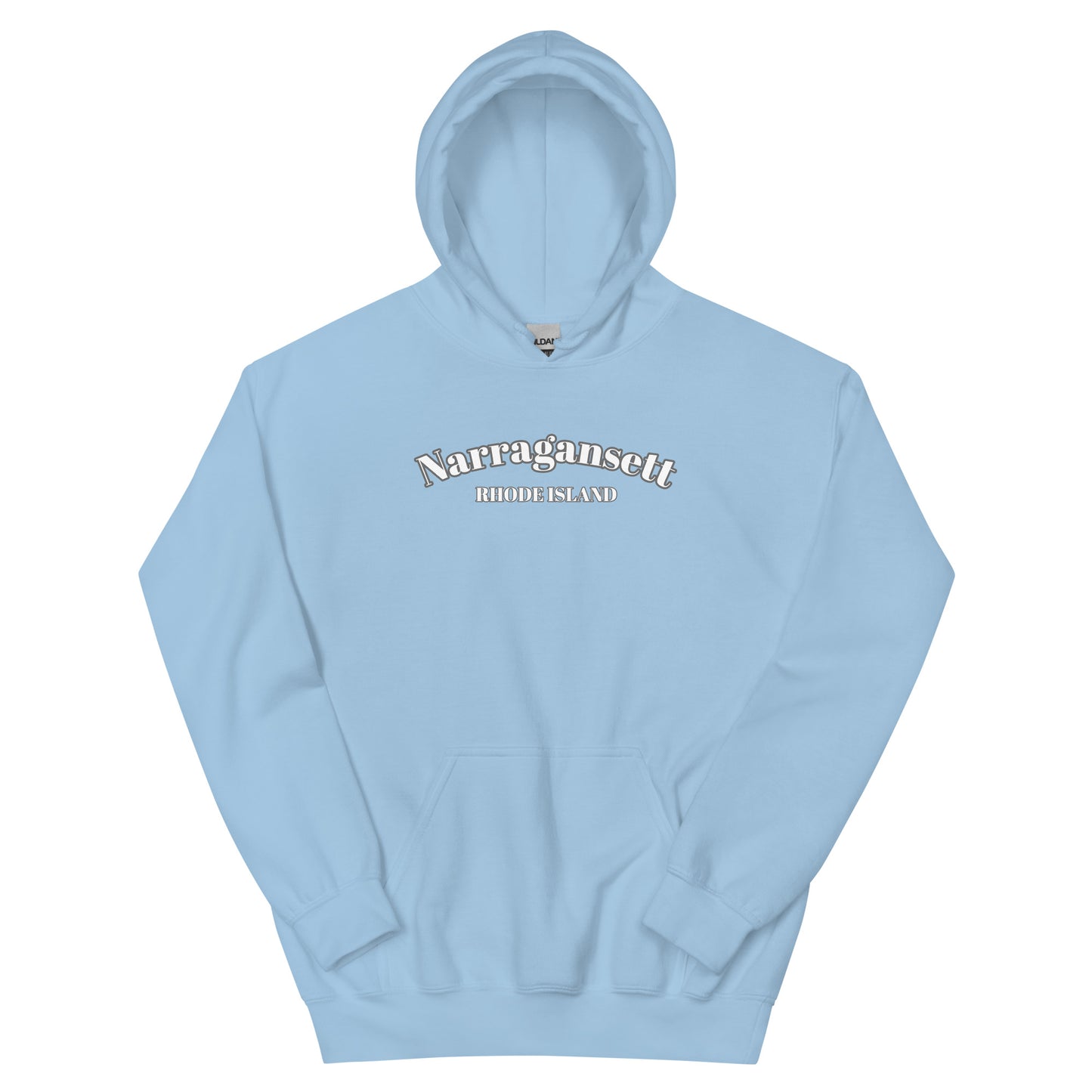 Narragansett RI Hoodie: Essential Coastal Comfort Unisex Sweatshirt 
