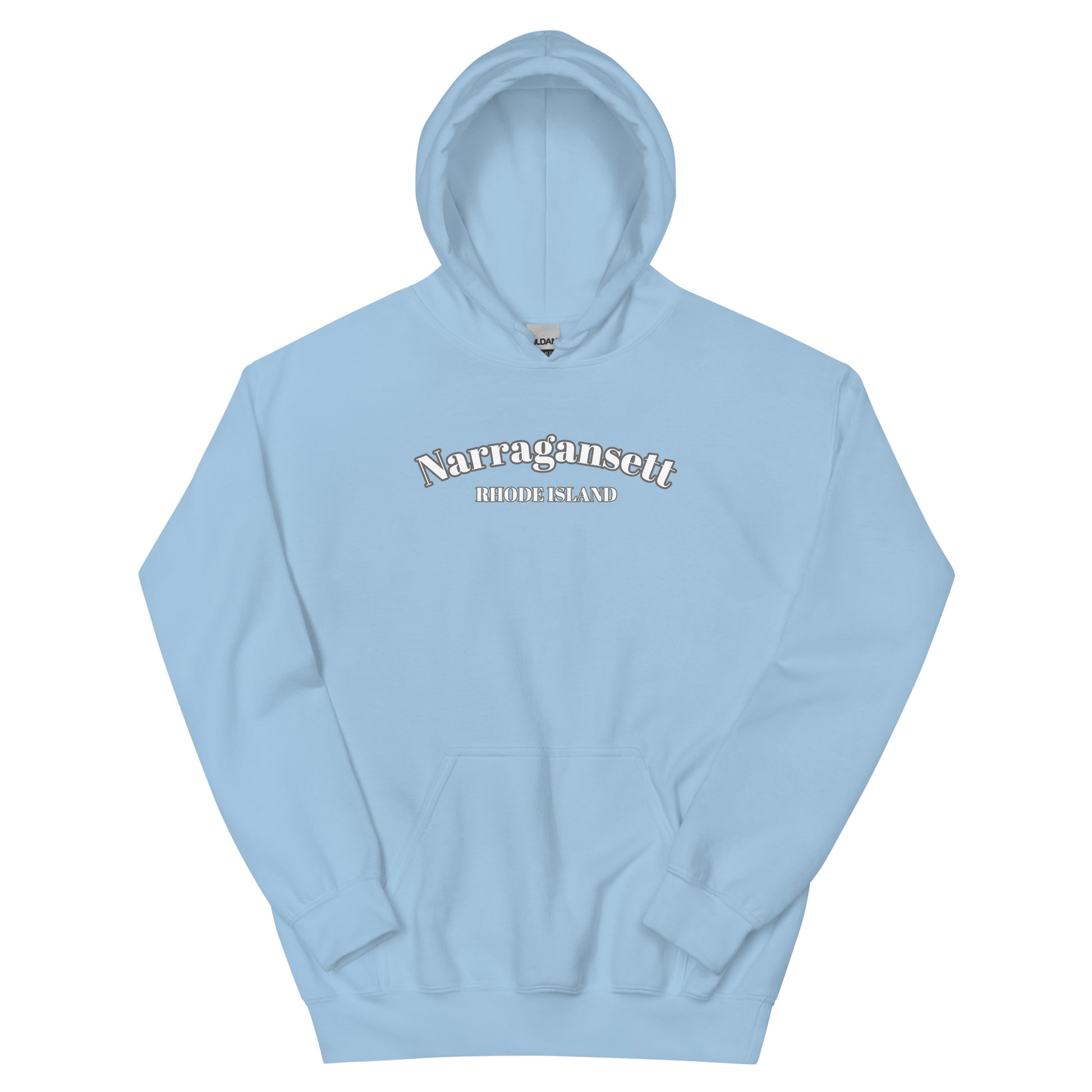 Narragansett RI Hoodie: Essential Coastal Comfort Unisex Sweatshirt 
