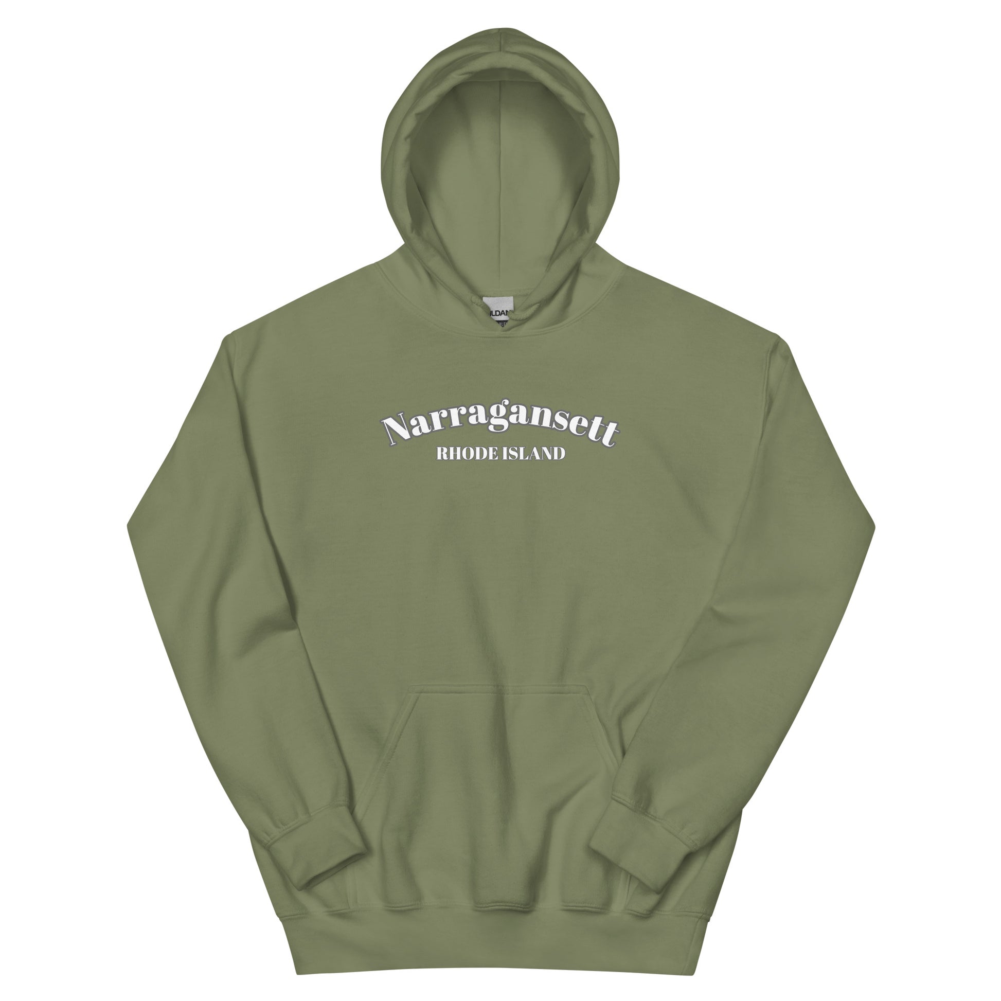 Narragansett RI Hoodie: Essential Coastal Comfort Unisex Sweatshirt 