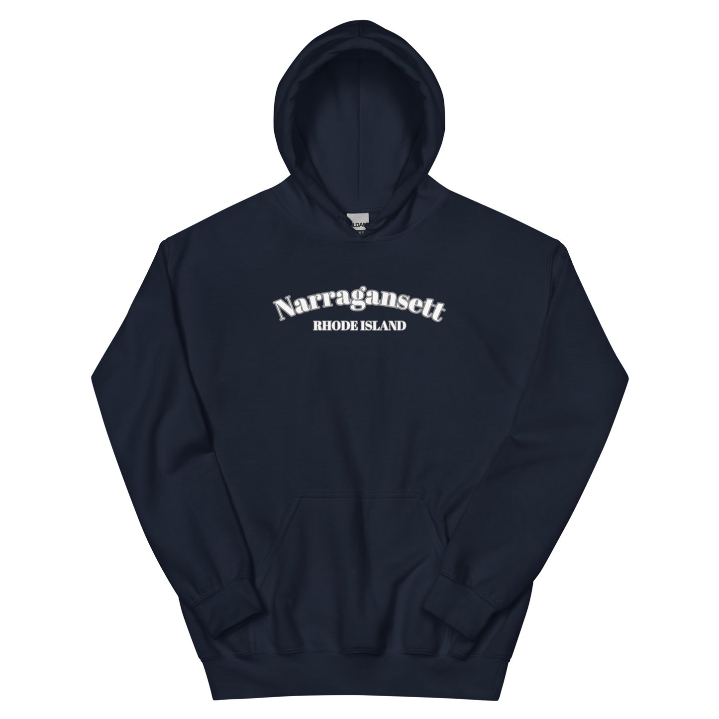 Narragansett RI Hoodie: Essential Coastal Comfort Unisex Sweatshirt  