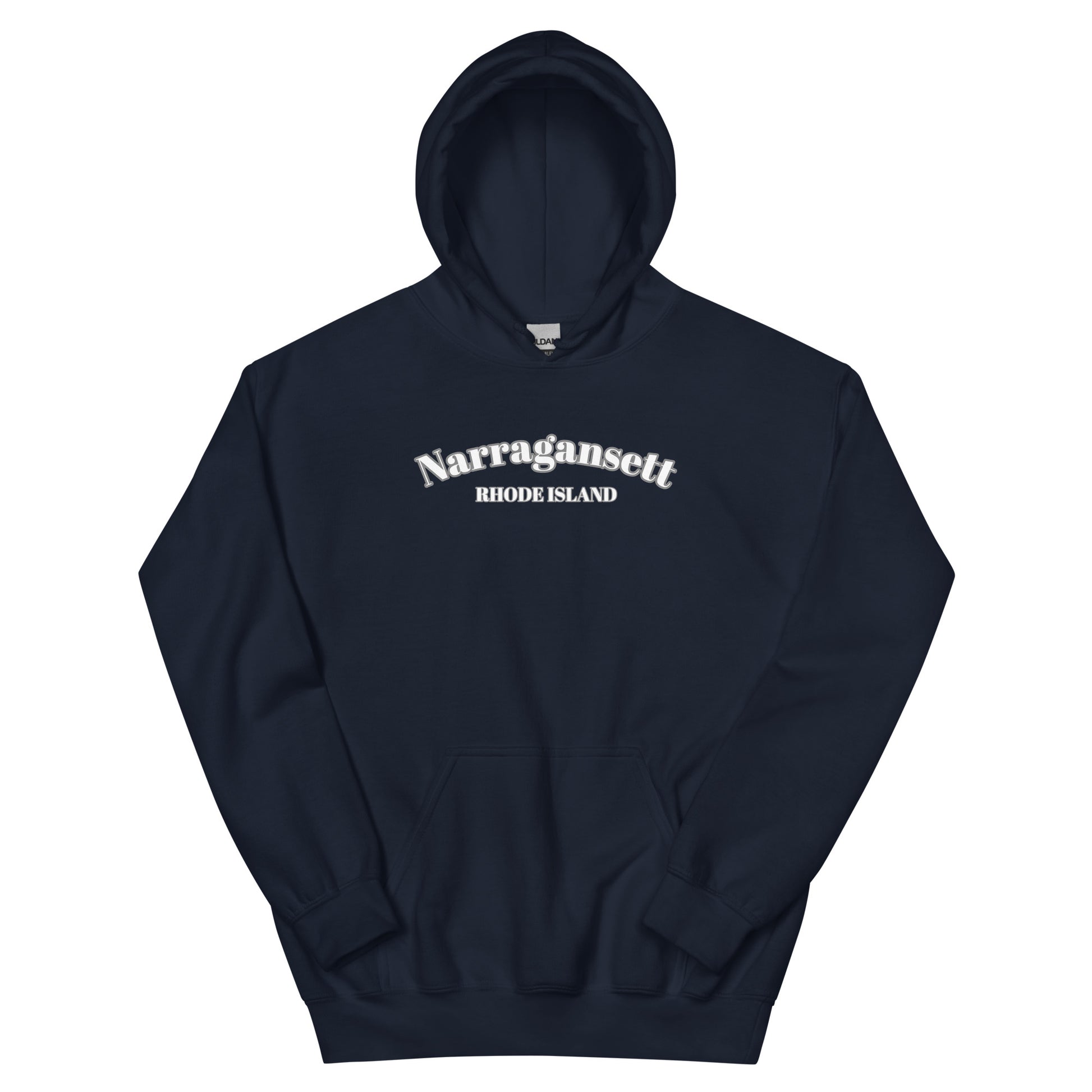 Narragansett RI Hoodie: Essential Coastal Comfort Unisex Sweatshirt  