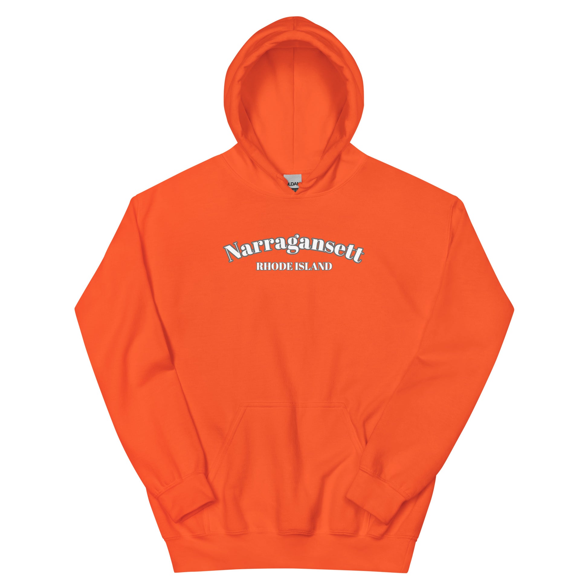 Narragansett RI Hoodie: Essential Coastal Comfort Unisex Sweatshirt 