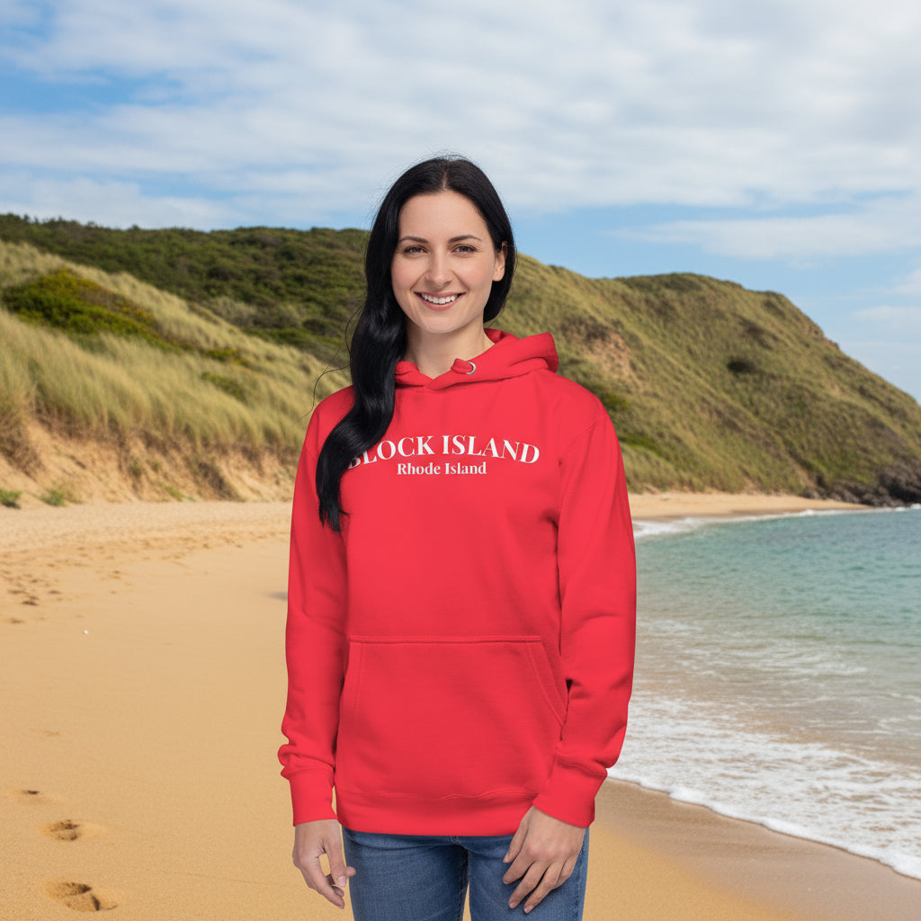Block Island RI Hoodie Sweatshirt
